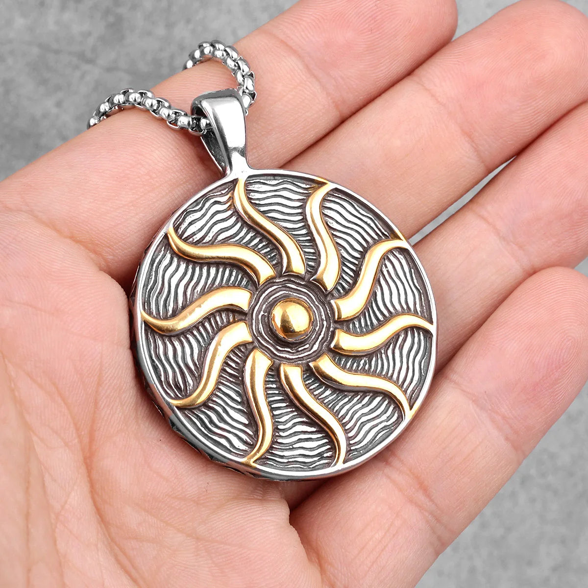 Apollo Solar Talisman Necklace