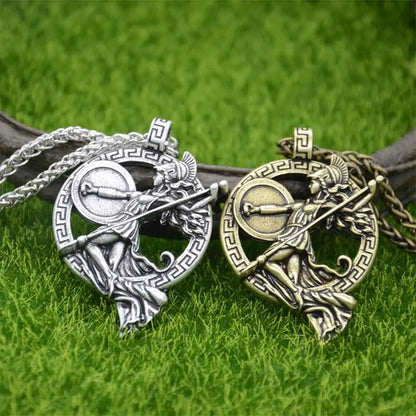 Athena Minerva Warrior Pendant