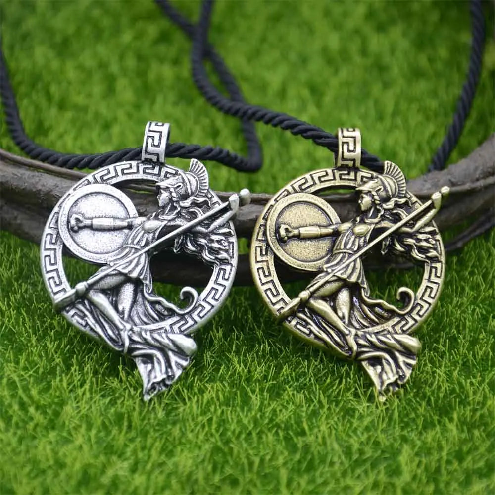 Athena Minerva Warrior Pendant