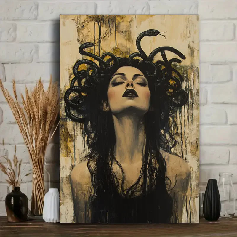 Medusa Mythology Canvas Wall Art