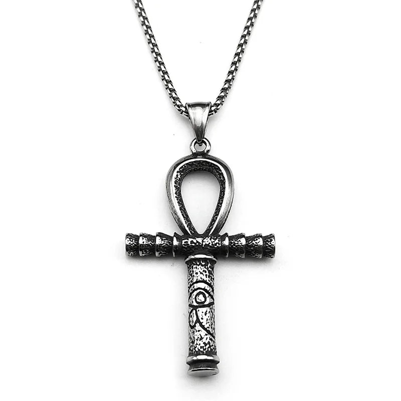 Eye of Ra & Ankh Pendant