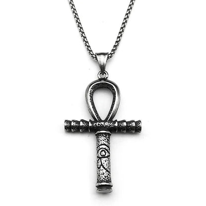 Eye of Ra & Ankh Pendant