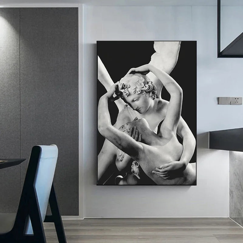 Greek Mythology Body Sculpture Poster